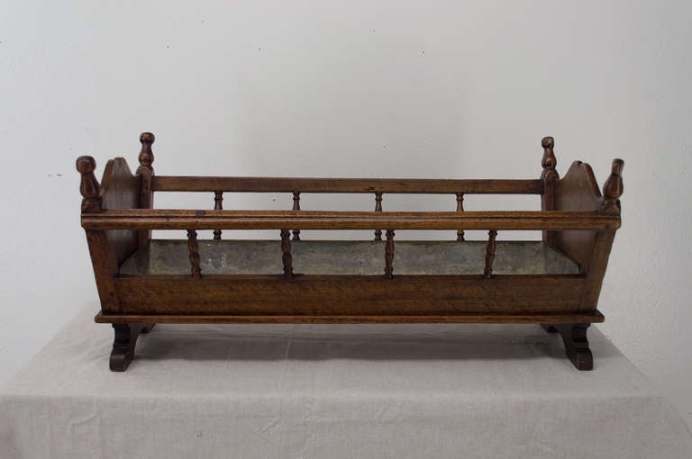 19th c. French Planter or Baby Crib