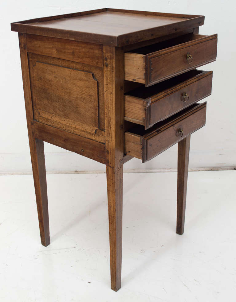 Early 19th Century French Country Side Table 1