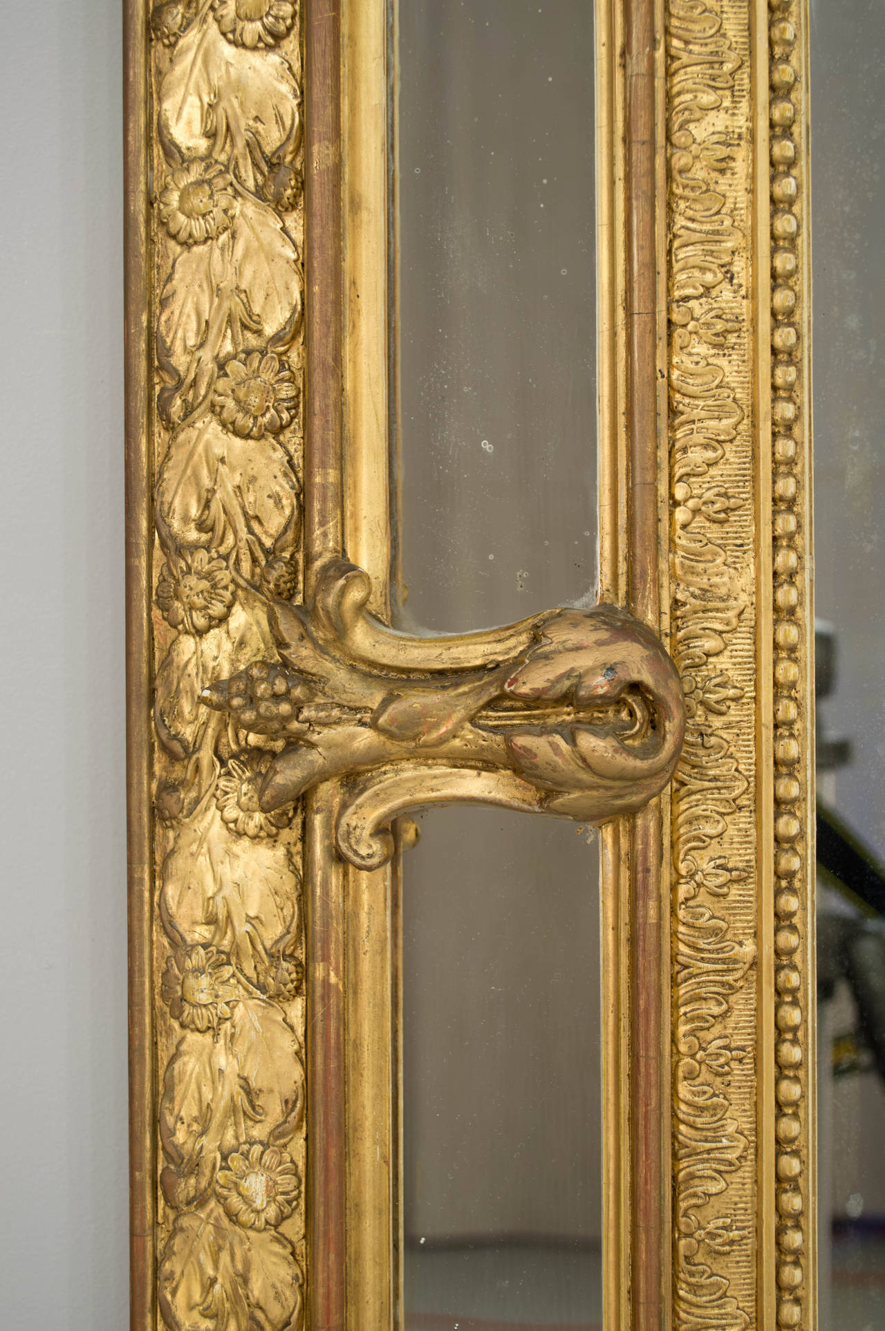 19th Century Napoleon III Gilded Mirror 3