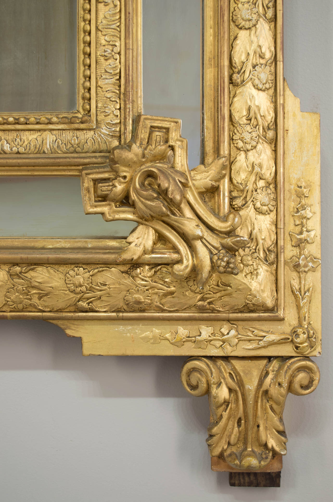 19th Century Napoleon III Gilded Mirror 2