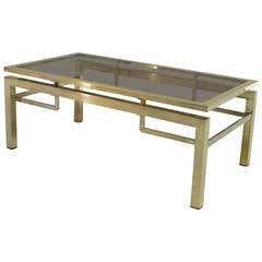 Brass Table by Guy Lefevre for Maison Jansen