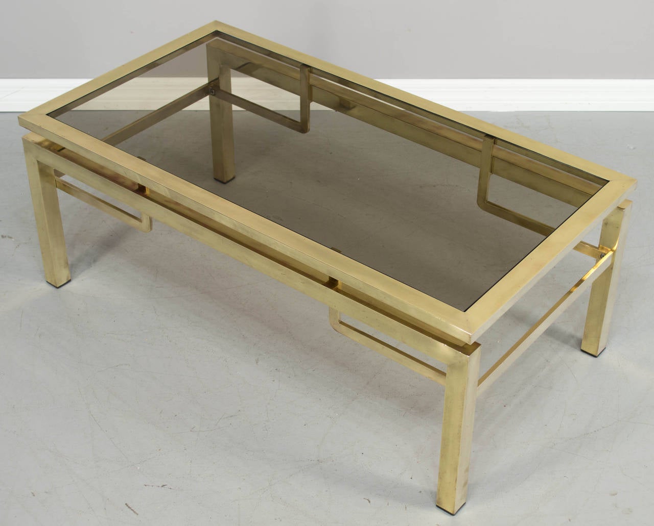 Brass Table by Guy Lefevre for Maison Jansen 2