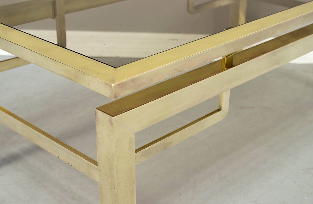 Brass Table by Guy Lefevre for Maison Jansen 1