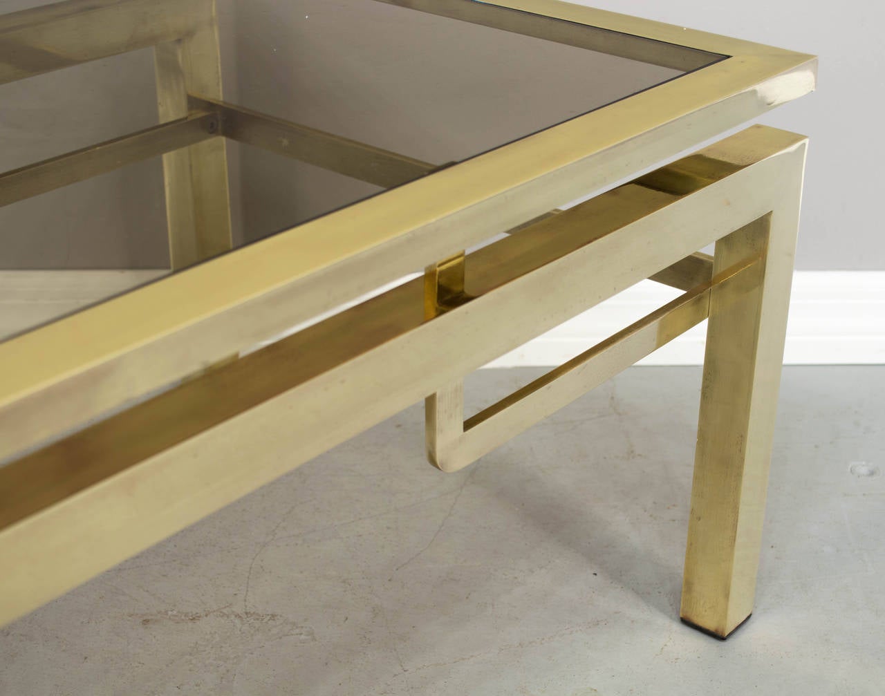 Brass Table by Guy Lefevre for Maison Jansen 3