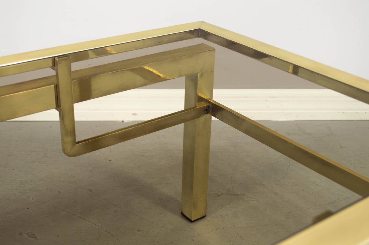 Brass Table by Guy Lefevre for Maison Jansen 5