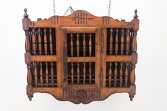 18th c. French Louis XV Walnut Panetiere