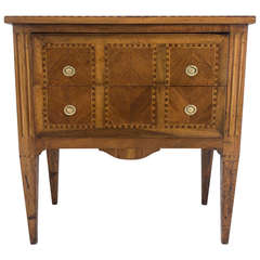 18th Century Louis XVI Inlay Commode or Chest of Drawers