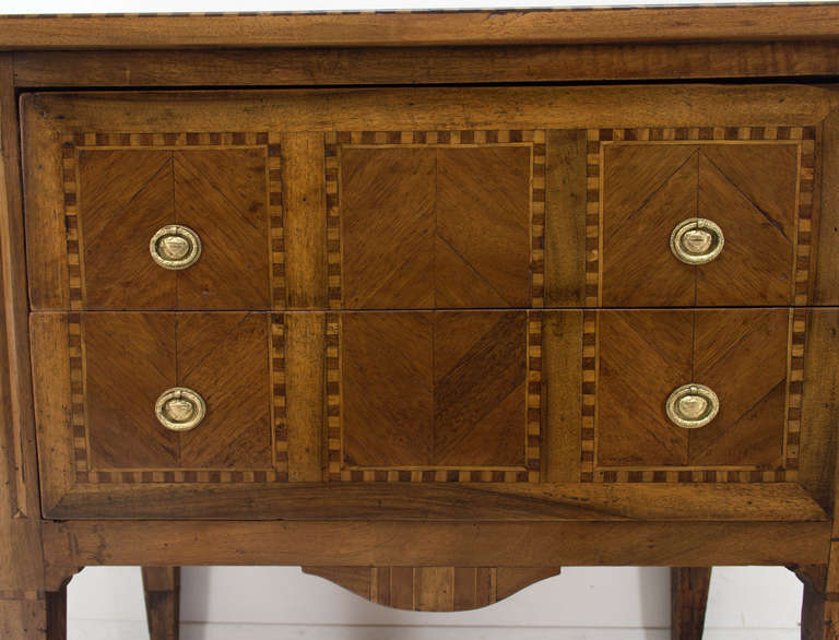 18th Century Louis XVI Inlay Commode or Chest of Drawers In Good Condition In Winter Park, FL