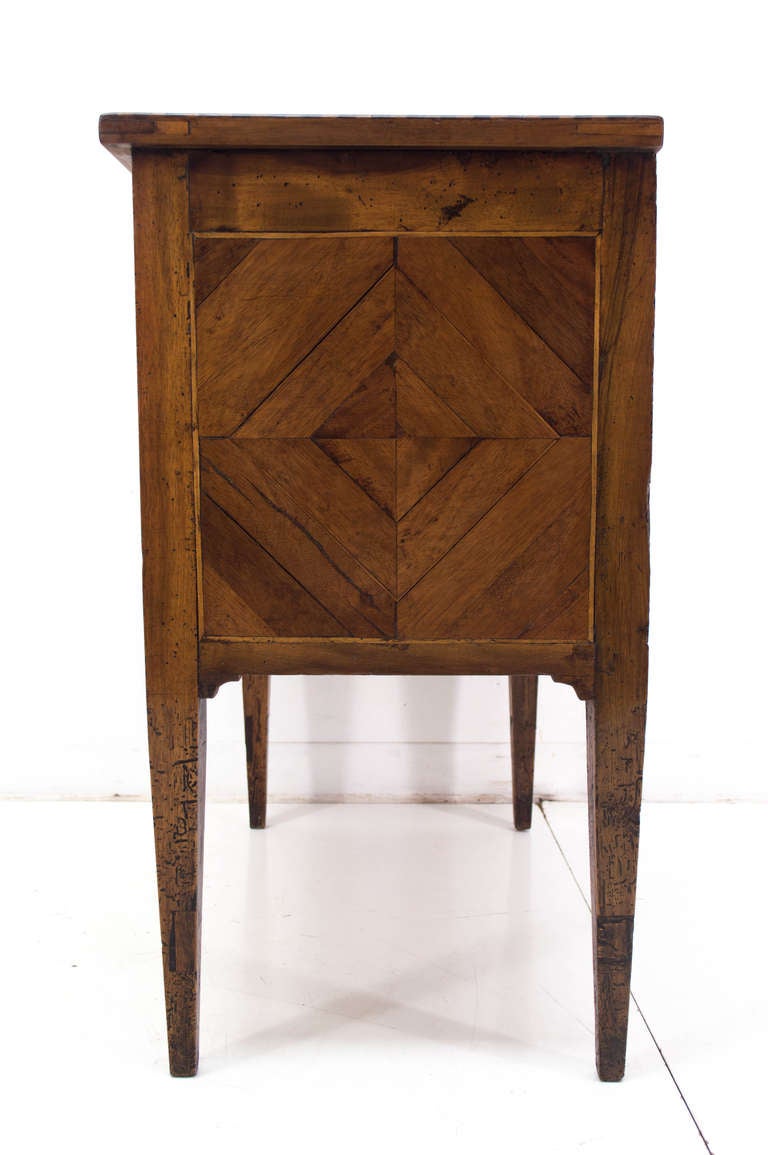 18th Century and Earlier 18th Century Louis XVI Inlay Commode or Chest of Drawers