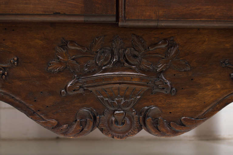 19th Century Louis XV Style Vitrine or Small Armoire 5