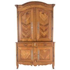 19th Century Louis XV Style Buffet à Deux-Corps or Sideboard 19th Century Louis XV Style Buffet à Deux-Corps or Sideboard