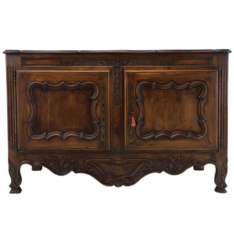 A Louis XV Style Carved Buffet or Sideboard