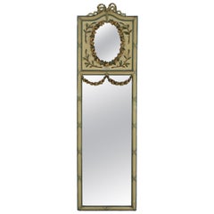 French Louis XVI Style Trumeau Mirror