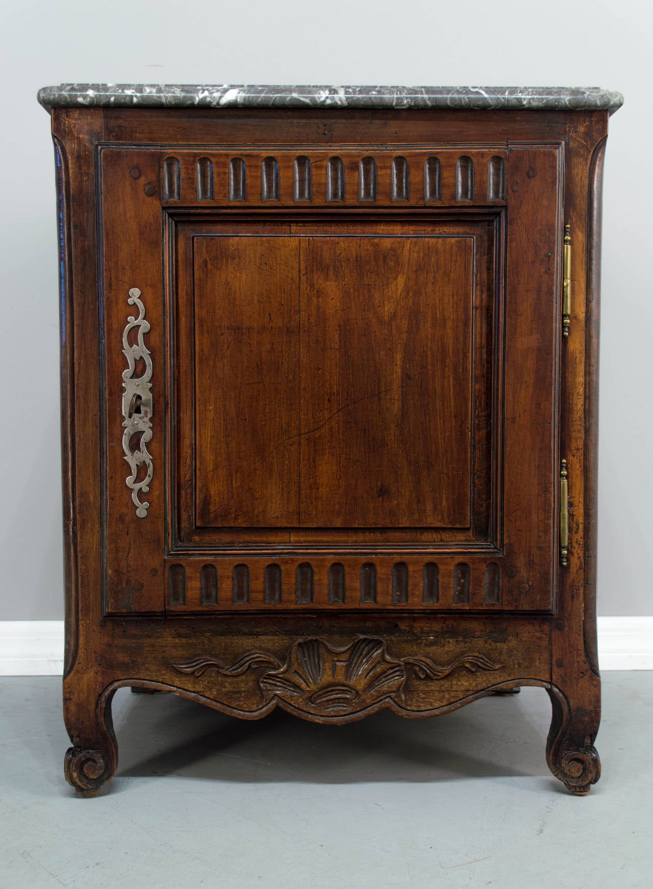 19th Century French Louis XV Style Confiturier or Single Door Cabinet 6