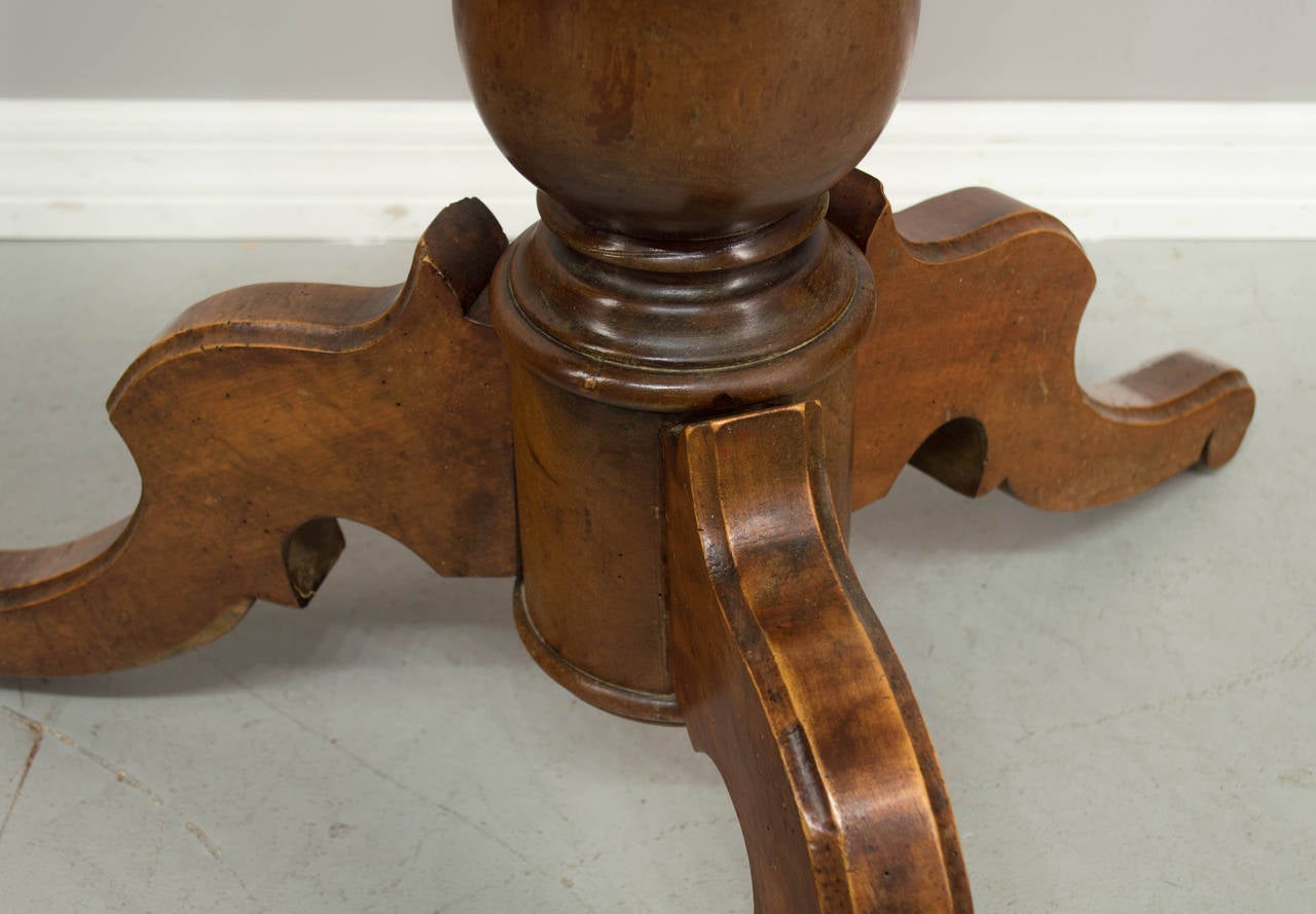 19th Century Tilt-Top Game Table 5