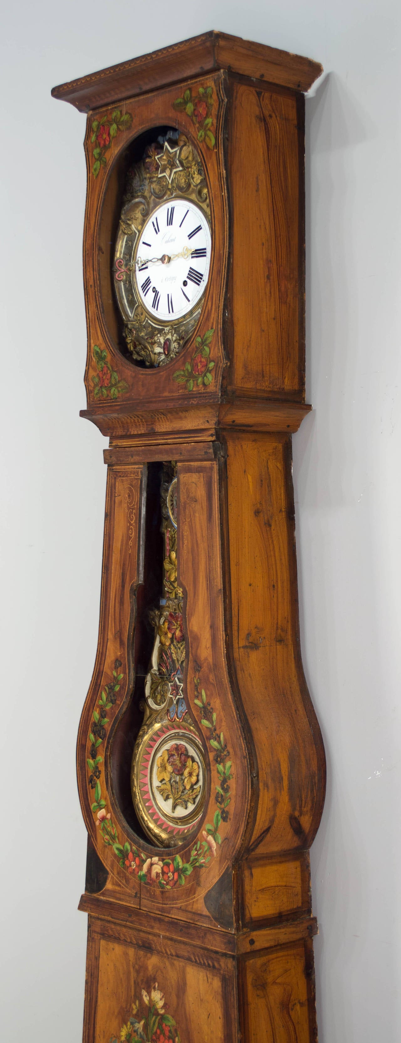 antique french grandfather clock