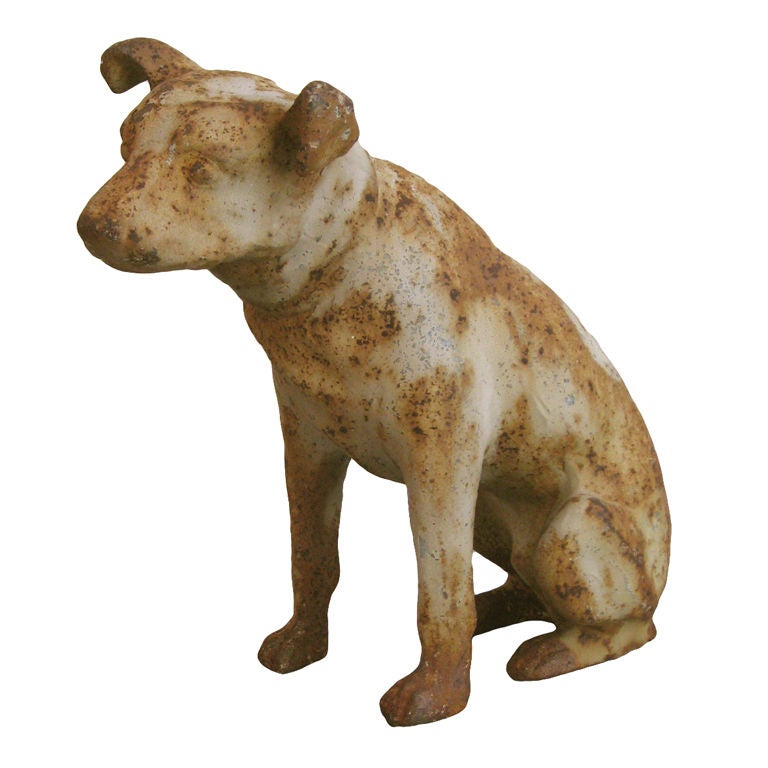 Cast Iron RCA Victor Dog