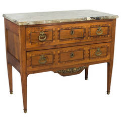 Antique 18th Century French Louis XVI Commode or Chest of Drawers