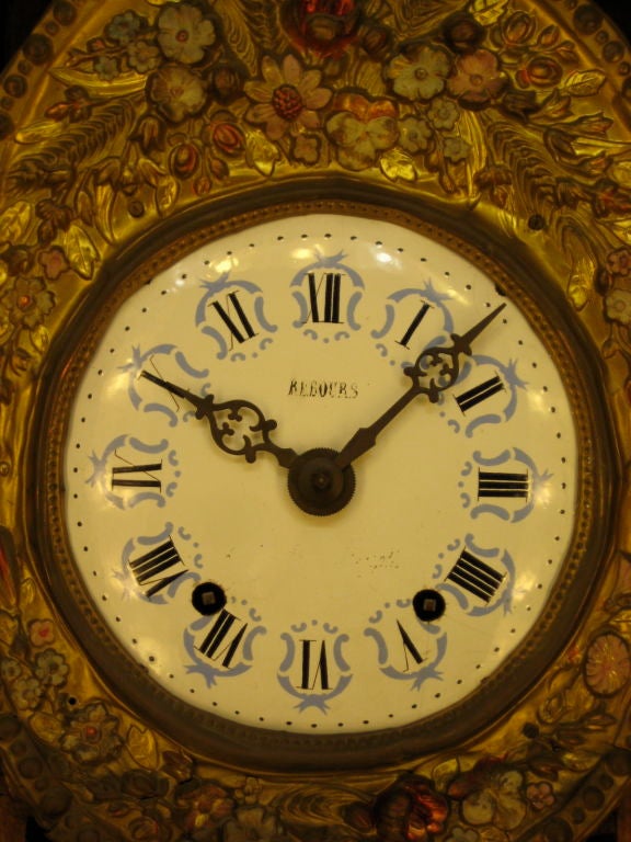 French Grandfather Morbier Clock or Comtoise 2