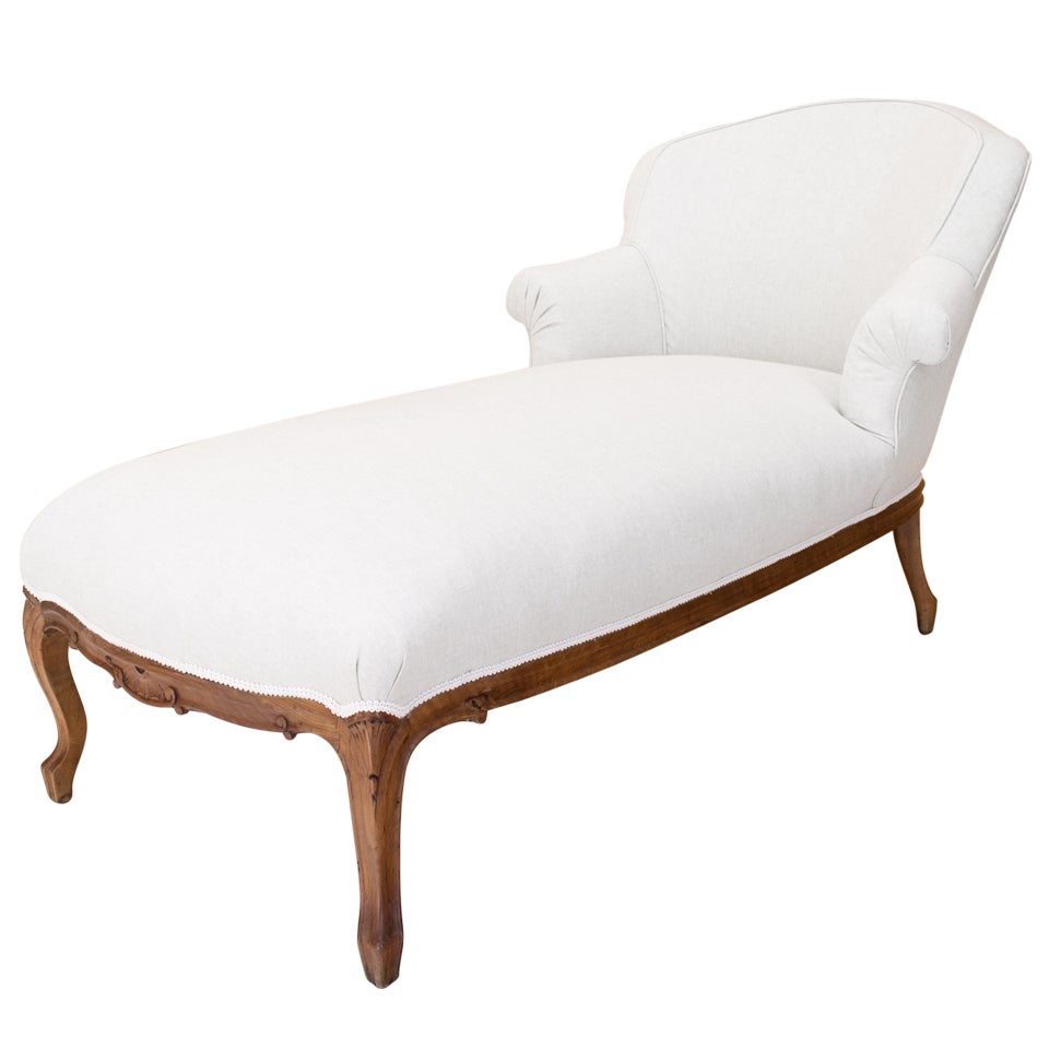 Louis XV Style Recamier or Chaise