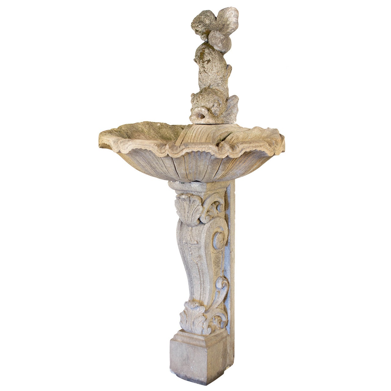 Country French Stone Fountain