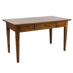 French Country Farm Table in Cherry