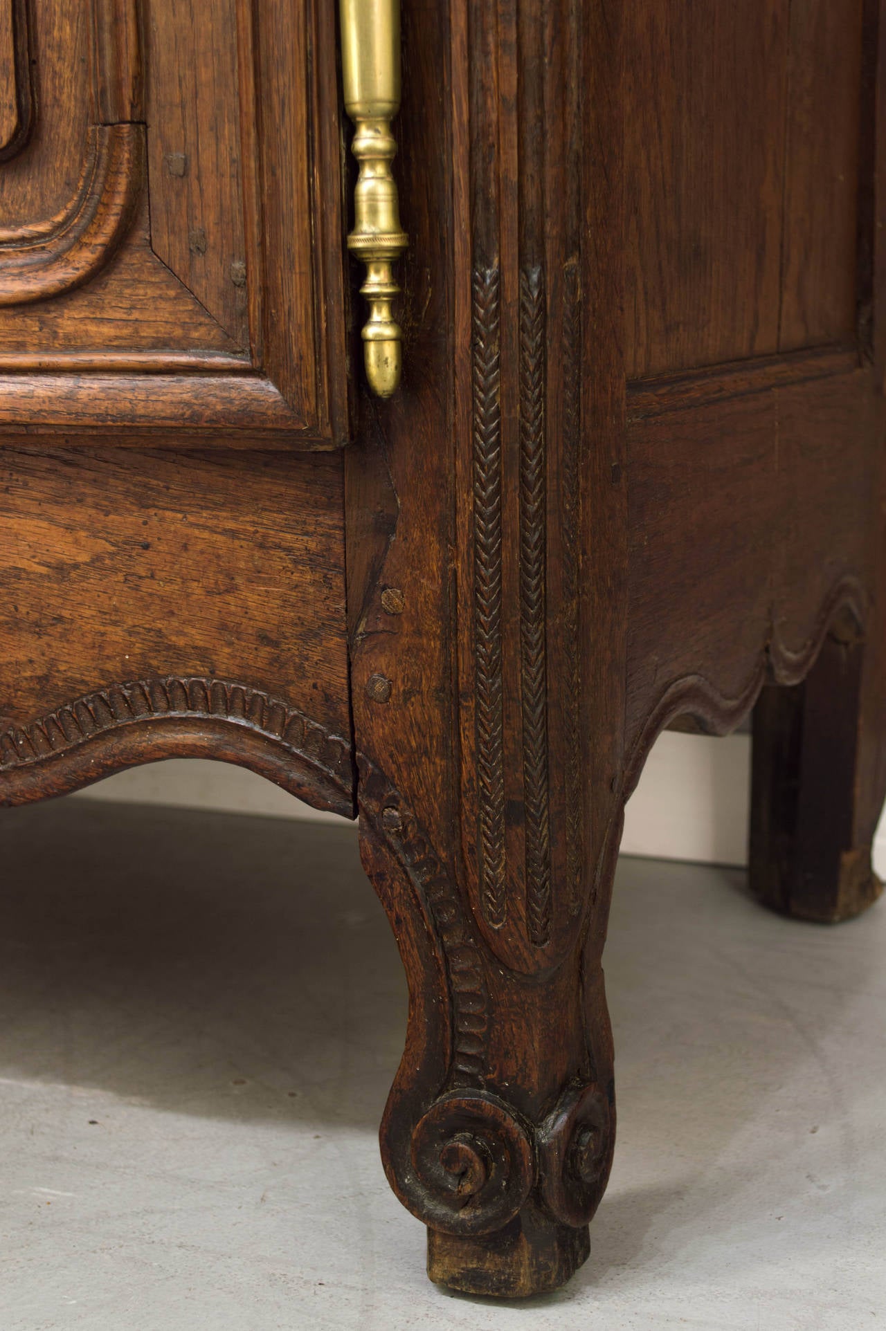 18th Century French Country Armoire 6