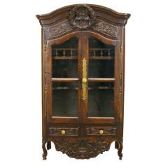 French Provencal Miniature Armoire