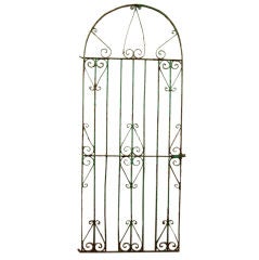 Antique French Iron Gate