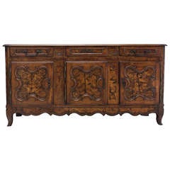 18th c. Louis XV  Buffet Enfilade or Sideboard.