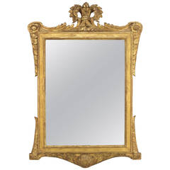 19th Century French Gilt Mirror