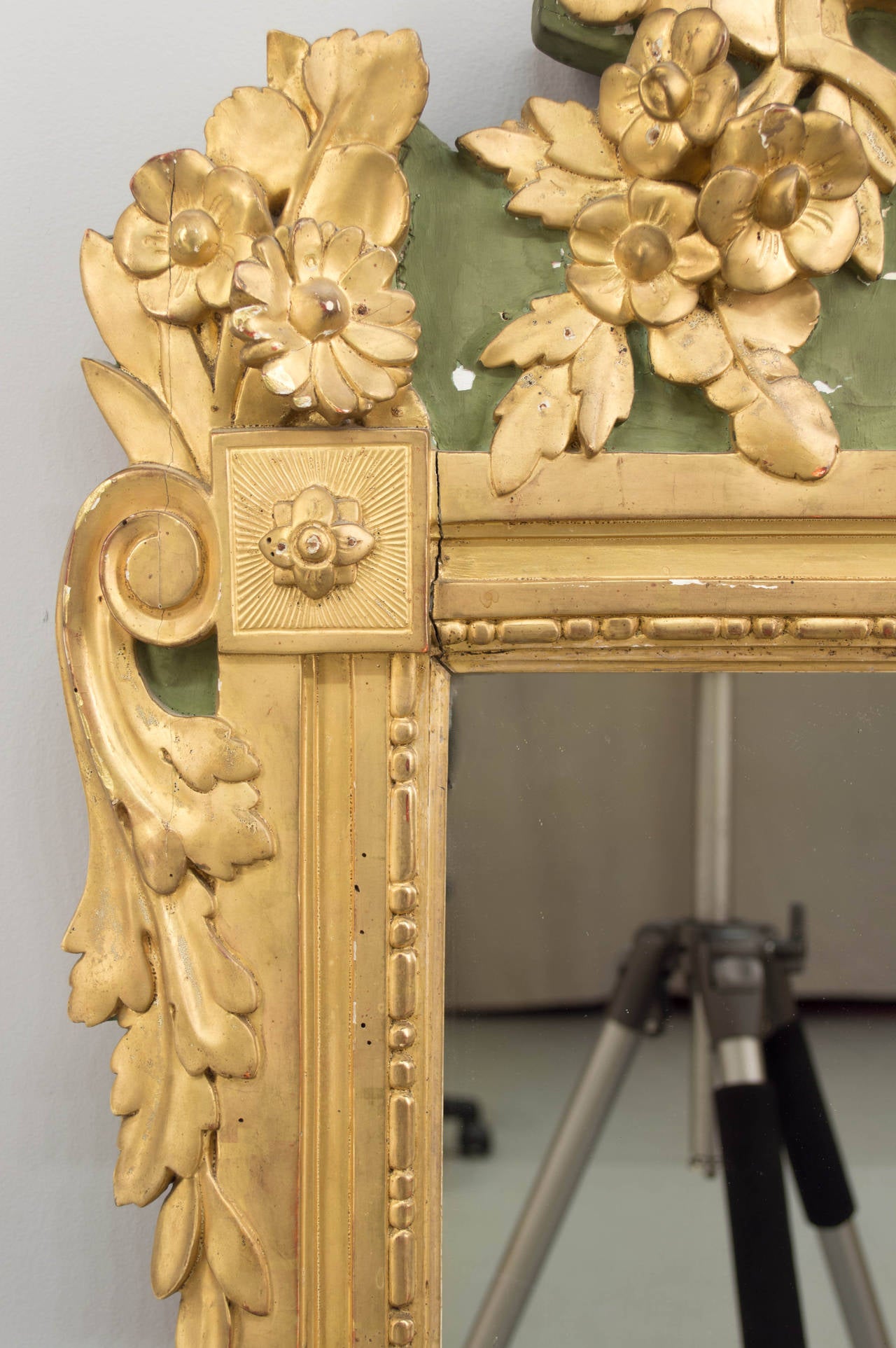 18th Century French Regency Style Mirror In Excellent Condition In Winter Park, FL
