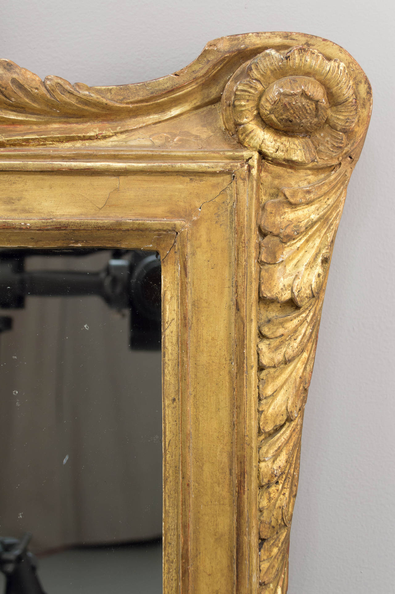 19th Century French Gilt Mirror 1