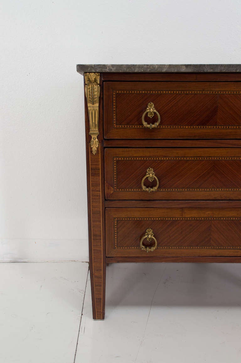 ... 19th C. Louis XVI Style Petite Commode or Chest of Drawers at 1stdibs ... 19th C. Louis XVI Style Petite Commode or Chest of Drawers at 1stdibs