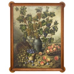 19th Century French Still Life Oil Painting
