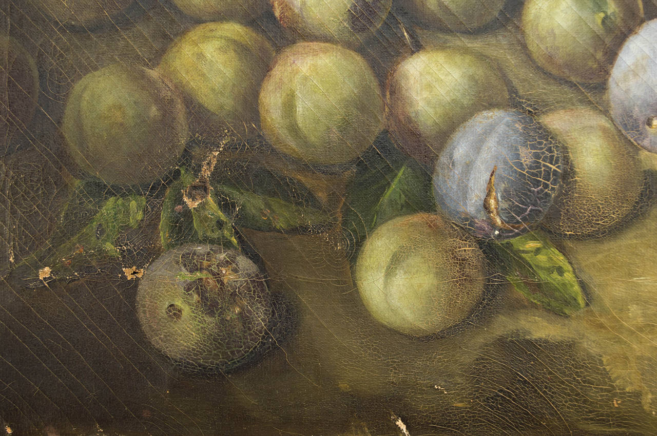 19th Century French Still Life Oil Painting For Sale 3