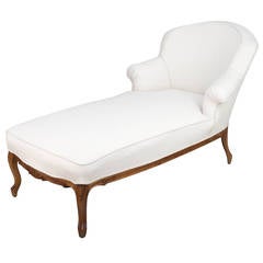 Antique Louis XV Style Recamier or Chaise