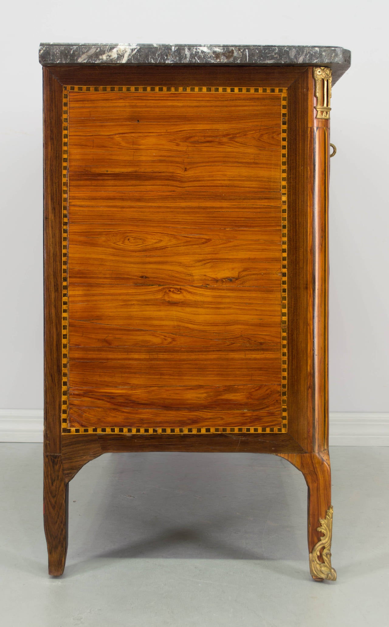 18th Century Louis XVI Marquetry Commode 1
