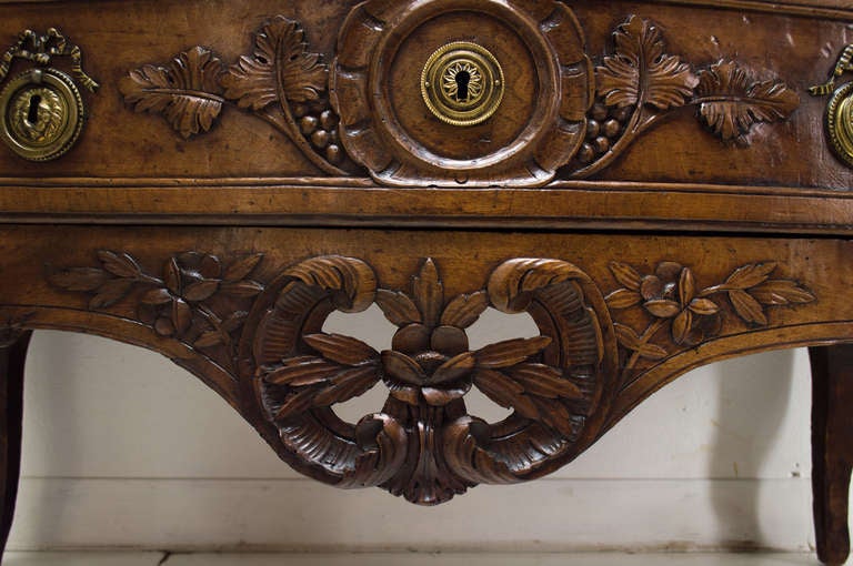 18th Century and Earlier 18th c. French Provincial Louis XV Commode or Chest of Drawers