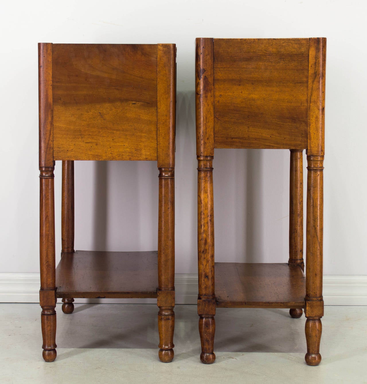 Pair of 19th Century Louis Philippe Night Stands 3