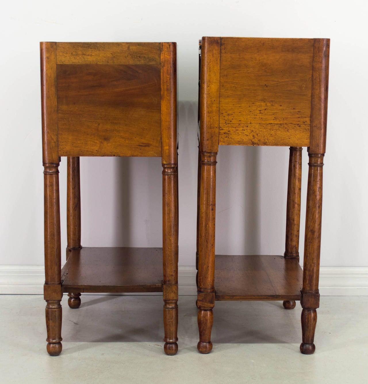 Pair of 19th Century Louis Philippe Night Stands 4