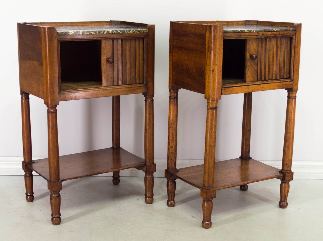 Pair of 19th Century Louis Philippe Night Stands 2