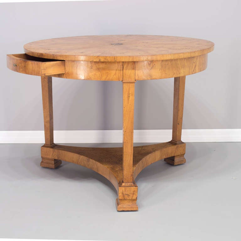 French 19th Century Biedermeier Style Center Table or Side Table