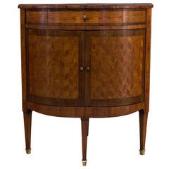 19th Century Louis XVI Style Corner Cabinet