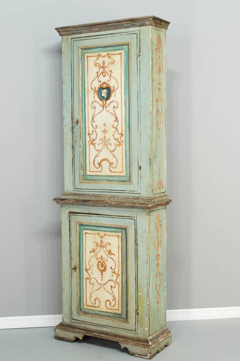 18th Century Italian Painted Cabinet In Good Condition In Winter Park, FL