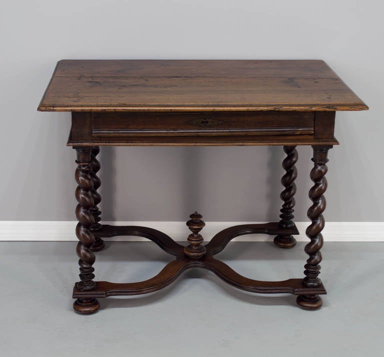 18th Century French Louis XIII Style Side Table 1