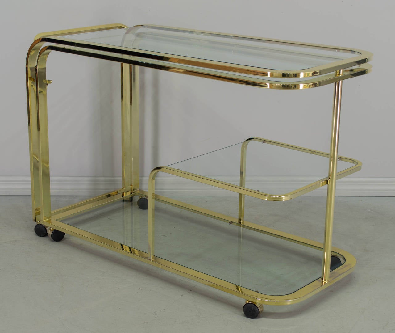 Brass Bar Cart or Desk 3