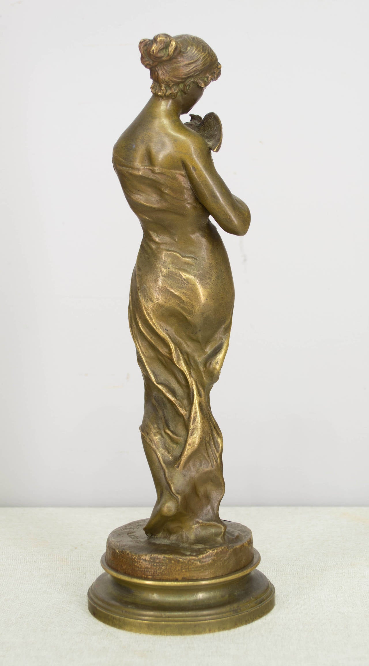 19th century French bronze by Emile Laporte (1858-1907) entitled 
