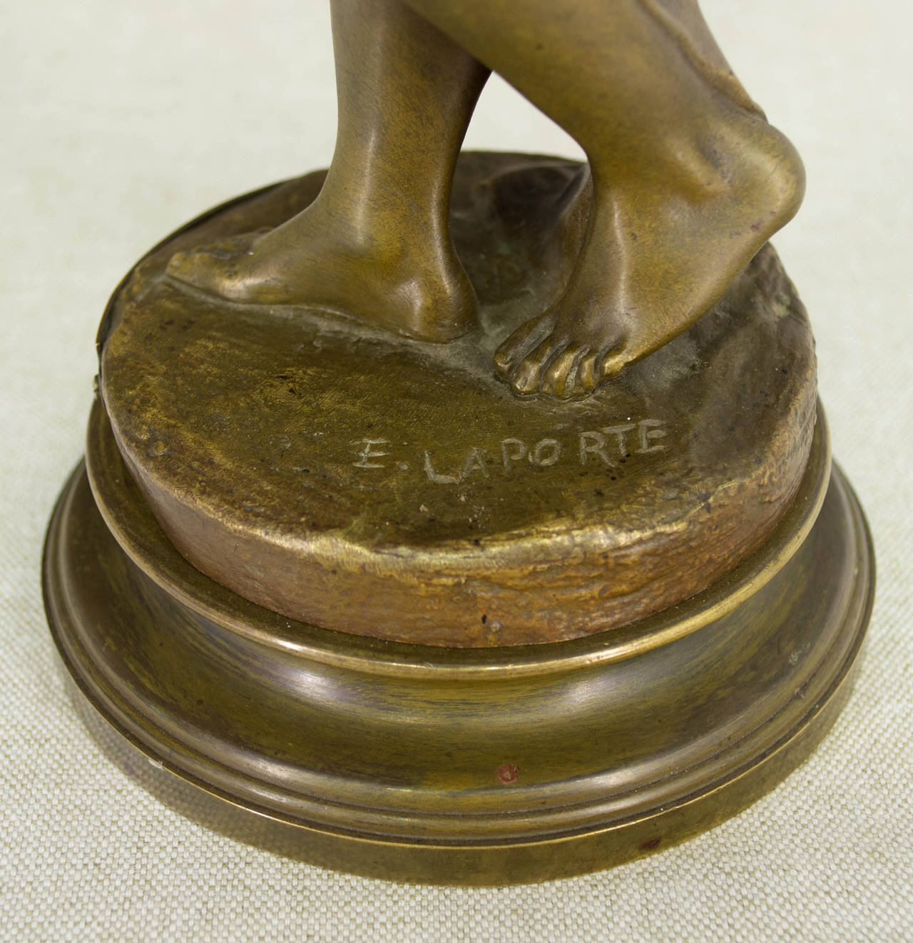 French Bronze Sculpture by Emile Laporte 2