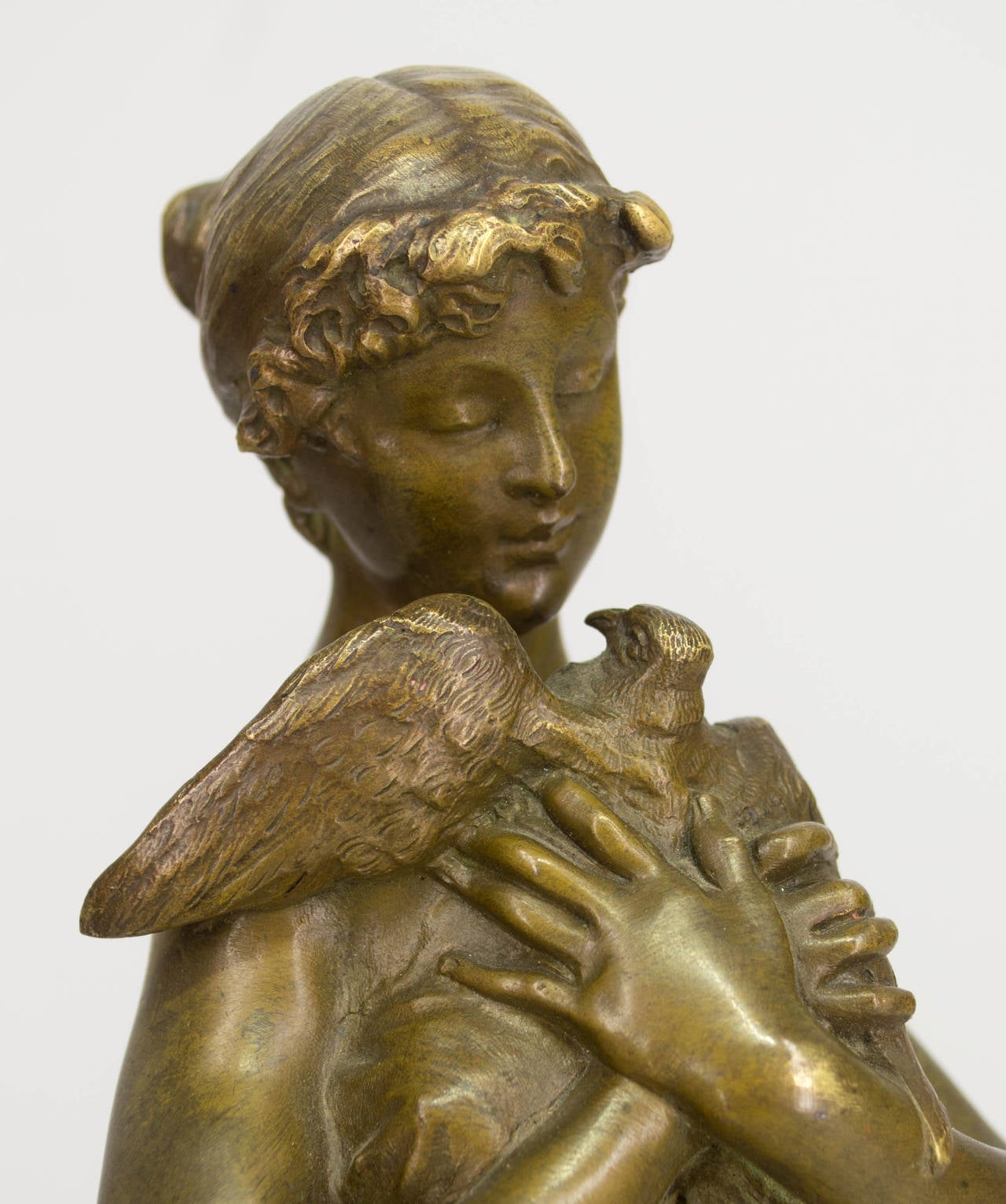 19th Century French Bronze Sculpture by Emile Laporte